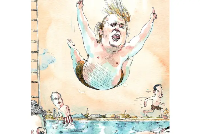 All images reprinted from BLITT by Barry Blitt. Published by arrangement with Riverhead Books, an imprint of Penguin Publishing Group, a division of Penguin Random House LLC. Copyright © 2017 by Barry Blitt.